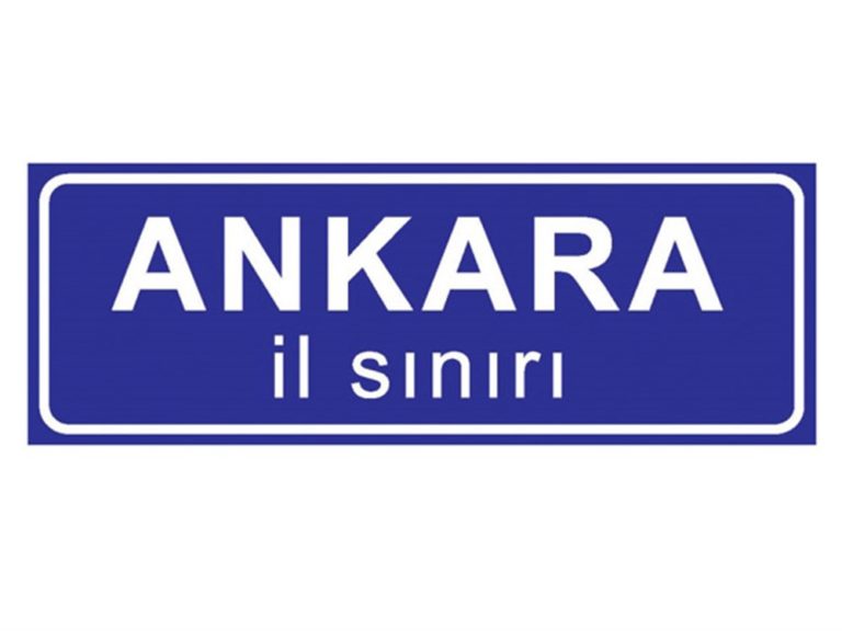 İl Sınırı Levhası B-8b
