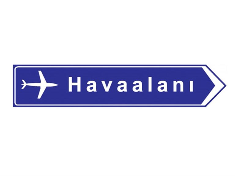 Kavşak İçi Yön Levhası (Havaalanı) B-6
